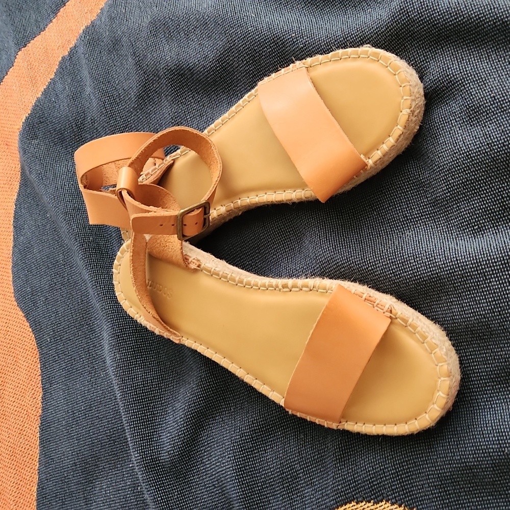 Soludos Cadiz leather espadrille sandals